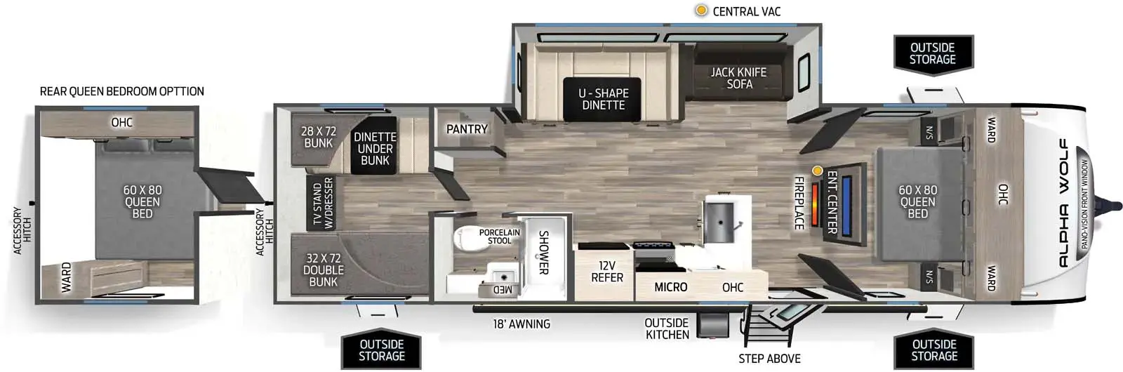 280QBS Floorplan Image